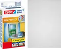 tesa Fliegengitter Comfort Insektenschutz Fenster ohne Bohren grau 1,3 x 1,5 m