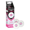 3 Butterfly Tischtennisbälle 3 Sterne R40+ TT-Plastikbälle Tischtennis Sport Neu