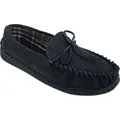 Sleepers Herren Adie Hausschuhe / Pantoffeln / Mokassins, Wildleder DF836 (43 EUR) (Marineblau) - Blau - 43