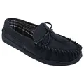 Sleepers Herren Adie Hausschuhe/Pantoffeln/Mokassins, Wildleder (43 EUR) (Marineblau)
