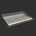 queence Lichtschachtabdeckung Schneeschutz Regenschutz Wasserschutz Schmutzschutz durchsichtig