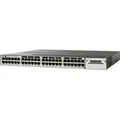 Cisco Catalyst WS-C3750X-48PF-E, Managed, Gigabit Ethernet (10/100/1000), Power over Ethernet (PoE), Rack-Einbau, 1U