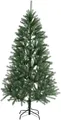 Juskys Künstlicher Weihnachtsbaum Talvi 180 cm mit Metall Ständer, naturgetreu, einfacher Aufbau, Tannenbaum Christbaum Weihnachtsdeko künstlich
