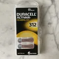 Duracell Activair Hörgerätebatterien 312 Hearing  Hörgerät Batterie 6er Blister