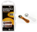 6er Blister Duracell ActivAir 10 MF Hörgerätebatterien 6 stück Batterie