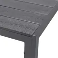 Inda-exclusiv - Alu Polywood Gartentisch Anthrazit/grau 160x90x74cm-d726850