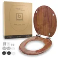 BENKSTEIN Toilettendeckel - oval Absenkautomatik Quick-Release Funktion