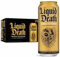 Liquid Death Sparkling Water, Mango Chainsaw, 0,5-l-Getränkedosen (12er-Pack)