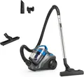 Amazon Basics Kompaktstaubsauger, schwarz-blau, HEPA-Filter, 850 W, 1,7 l