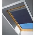 VELUX Raffrollo "RHL CK00 9050", blau, Polyester
