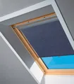 Dachfensterrollo mit Haltekrallen RHL FK00/CK00/MK00/SK00 9050, VELUX, Lichtschutz, ohne Bohren, freihängend, VELUX »Pick & Click!«, Lichtregulierung und Privatsphäre