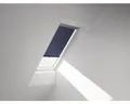 VELUX Sichtschutzrollo blau mit Haltekrallen RHL CK00 9050