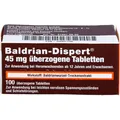 Baldrian Dispert 45 mg überzogene Tabletten Inhalt: 100 St