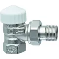 Thermostatventil, V-exact Ii Eck, 1/2'', Kvs 0,86, Rg-vernickelt 3711-02.000 - Heimeier