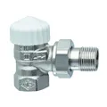 HEIMEIER Thermostat-Ventilunterteil V-exact II, Eckform, DN 15, vernickelt