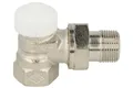 Heimeier Thermostatventil  1/2" V-exact II Eck Rotguss vernickelt DN 15