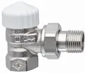 HEIMEIER Thermostat-Ventilunterteil V-exact II, Eckform, DN 15, vernickelt
