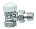 HEIMEIER Thermostat-Ventilunterteil V-exact II, Eckform, DN 15, vernickelt