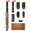 DREAME AirStyle Pro,7in1 Multistyler,Schnelltrocknend,2Lockenaufsätze,Volumen für das Haar,glättende Bürste,Kräusel Reduzierung,2026Neue Versi... - Schwarz/Rosa