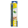 STAEDTLER 120-3 Noris Bleistift 120 Härtegrad H, 12 Stück, Schwarz, einzelpackun