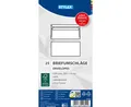 STYLEX Briefumschläge, lang, ohne Fenster, selbstklebend - ein Set,