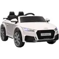 Homcom Kinderfahzeug, Weiß, Metall, Kunststoff, 60x44x102 cm, Spielzeug, Kinderspielzeug, Kinderautos & Elektro-Kinderautos