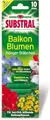 Substral Dünger-Stäbchen für Balkonpflanzen mit Eisen-Plus und 2 Monate Langzeitwirkung, 10 Stück