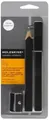 Black Pencil Set With Cap And Sharpener | Bleistift-Set | Deutsch | 2016