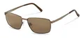 RODENSTOCK - Herren Classic Sonnenbrillen - UV400 Schutz - Brillenbügel aus Edelstahl - R1444, C, 58 - Brown