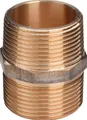 Rotguss Doppelnippel Modell 3280 1/2" bis 1 1/4" DIN-DVGW