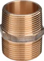 5 Stück Viega Rotguss Fitting Doppelnippel R 1 mit 2 Aussengewinde Nr. 3280