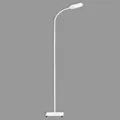 BRILONER OFFICE STEP LED Stehlampe, Touchfunktion, CCT Farbtemperatursteuerung, Dimmbar, Schwenkbar, weiß, 21 x 21 x 128 cm