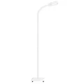 BRILONER - LED Stehlampe mit Touch, dimmbar in Stufen, einstellbar von warmweiß bis kaltweiß, Leselampe, Wohnzimmerlampe, Deckenfluter, Standleuchte, Stehleuchte, 21x21x128 cm, Weiß