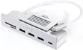 Satechi ST-UCICHS Clamp Hub USB-Kombi-Hub 5GBit/s silber 1646366