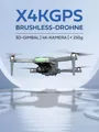 X4KGPS BRUSHLESS-DROHNE MIT 3D-GIMBAL & 4K KAMERA INKL. 2 AKKUS AMEWI 25364