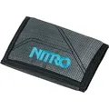 NITRO Geldbörse Daypacker Collection Wallet Blur - Blue Trims grau mehrfarbig - Schwarz