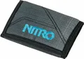 NITRO Wallet Geldbörse Blur - Blue Trims Grau Schwarz