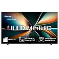 Hisense 100U7Q Fernseher 100 Zoll, 4K Mini LED ULED, Smart TV, Hi-View AI Engine Pro, 165Hz Game Mode Ultra, FreeSync Premium, Built in Subwoofer, Dolby Vision IQ Atmos, Airplay[2025]