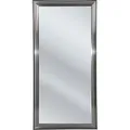 Kare Design Spiegel Frame Eve Silber, Wandspiegel, Wandspiegel für Wohnzimmer, Schlafzimmer, Flur, Ganzkörperspiegel, Ankleidespiegel, Dekospiegel, 180x90x4 cm (H/B/T)