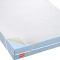 sleepling wasserundurchlässiger Matratzenschoner 90x200 cm, Molton Matratzenauflage, Matratzenschutz 90 x 200 cm, Oberbezug 100% Baumwolle, Made in Germany, 95 Grad Kochfest