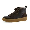 Paul Green Damen Frauen High-Top Sneaker,schnürschuhe,high top Sneaker,Sneaker-Stiefel,mid Cut,Halbschuhe,straßenschuhe,BRAUN (BRAUN),38 EU / 5 UK
