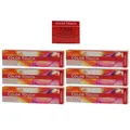 Wella Color Touch Vibrants Reds 6 x 60 ml 77/45 mittelblond intensiv rot mahagon