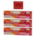 Wella Color Touch Vibrants Reds 3 x 60 ml 77/45 mittelblond intensiv rot mahagon