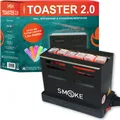 Elektrischer Kohleanzünder 800 W – Toaster 2.0 Kohleofen zum Erhitzen von Naturkohle, Grillkohle & Briketts – Schwarz
