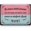 LANOLU Kühlschrankmagnete lustig- Nicht Alles Sinn Machen - lustige Magnete mit Sprüchen und witzigen Motiven 8x5,5cm