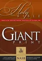 Giant Print Handy-Size Bible-NASB (Amg Giant Print Handy-Size Bibles) [Large