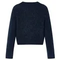 Kinder-Strickjacke Marineblau 128