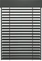 Schellenberg Raffstore Express, anthrazit 230 x 260 cm, Blende 30 cm