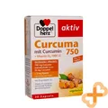 DOPPELHERZ Aktiv Kurkuma 750 30 Kapseln Vitamin D3 Für Muskel Gesundheit Immune