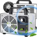 Ozongenerator Luftreiniger, O3 Ozonisator, Ozonmaschine mit Timer, 20 000mg/h für Obst, Gemüse, Wasser, Auto, Zuhause 90W Retoo - Silber